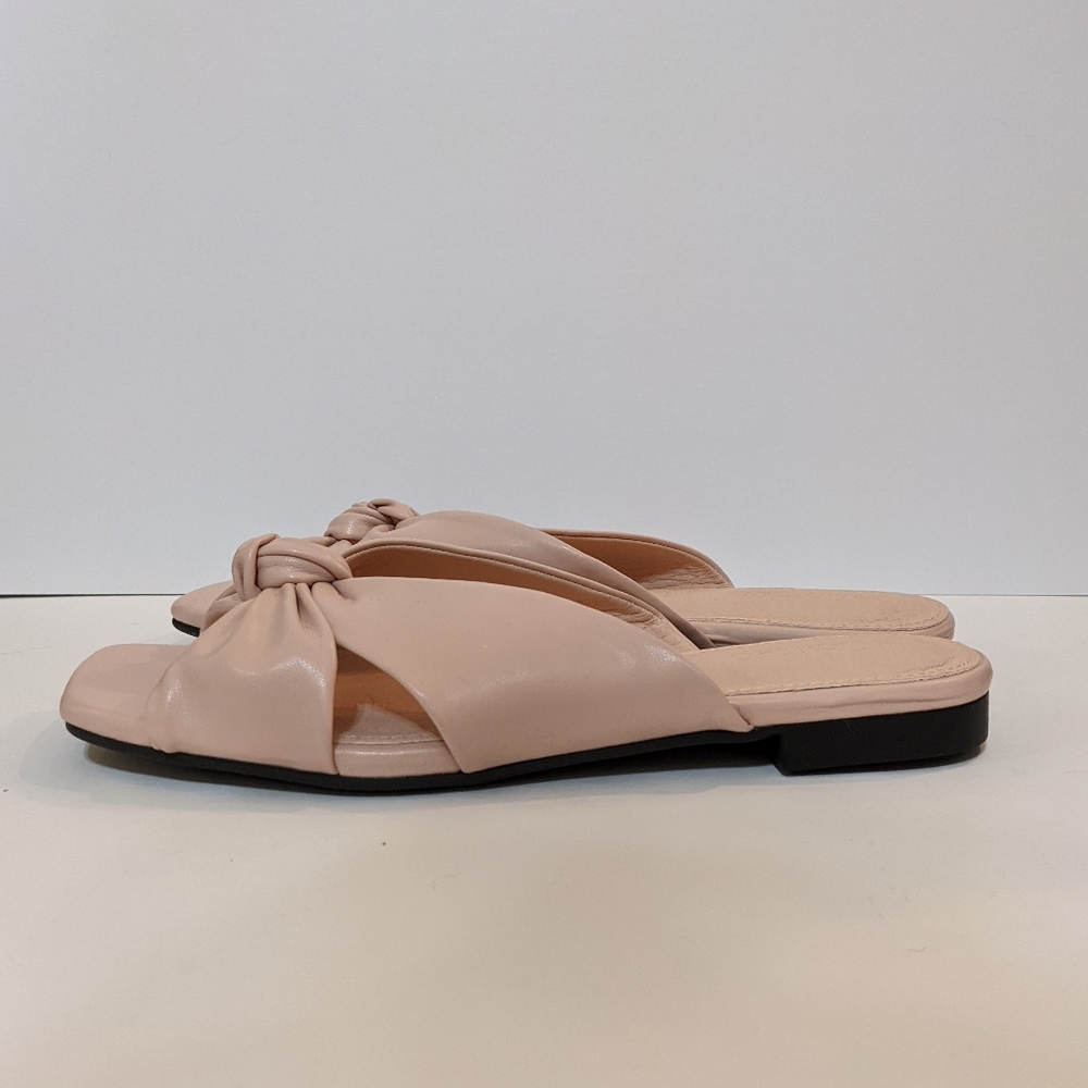 NWOT Knotted Light Pink Sandals - Picture 3 of 5